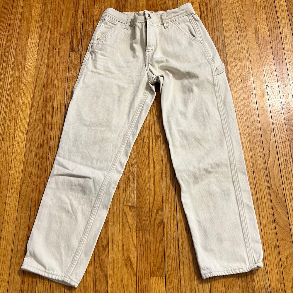Levi’s Jeans Womens 25 Boyjean Light Wash Premium Crop Ankle Denim Pants *